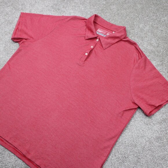 Cutter & Buck Polo Shirt Womens 3XL XXXL Red CBDryTec Pima Cotton/Micro Poly S/S - Picture 3 of 13